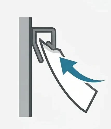 Passo 1: inserir papel no FixPaper