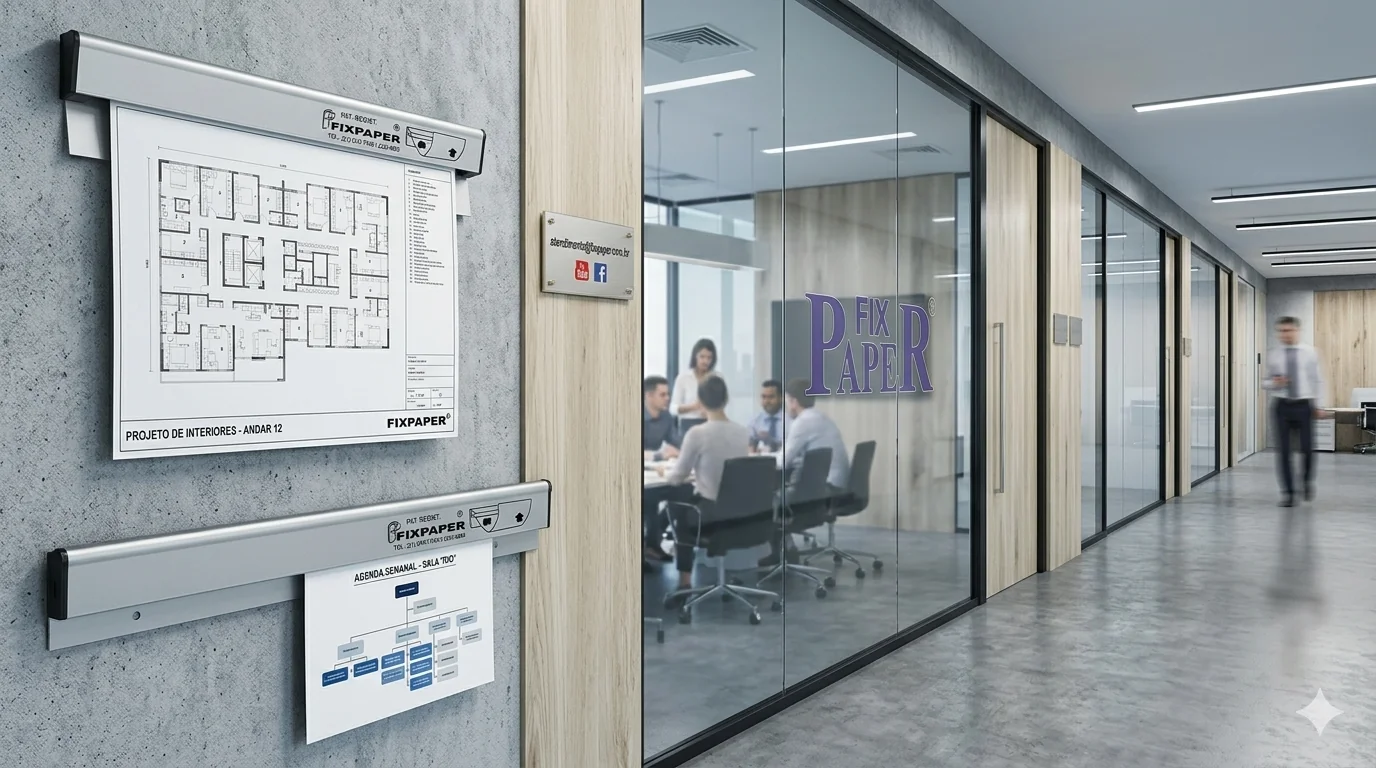 FixPaper em escritório corporativo